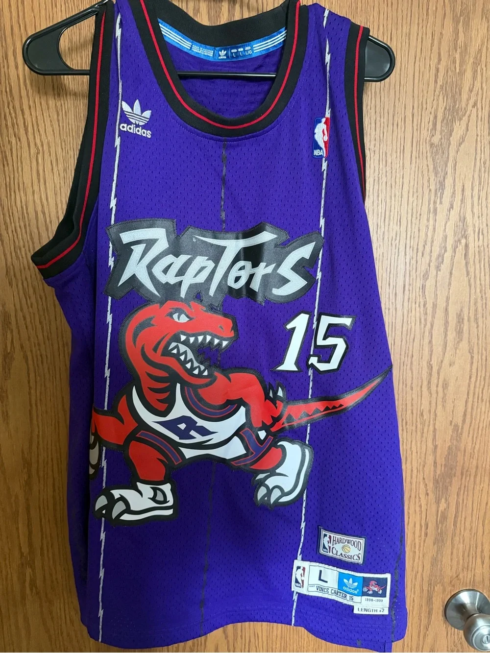Vince Carter Purple Kids Basketball Jersey - #15